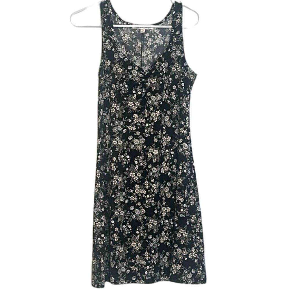 Wallflower Mini Dress Small Micro Ditsy Floral 90s Y2K Babydoll Dark Fairy Goth